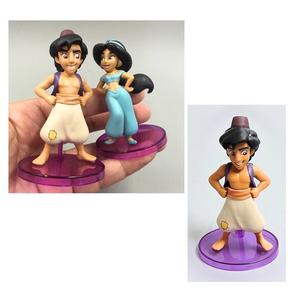 Aladdin Jasmine Figure with Genie Lamp, 9pcs Charaters Inspired by Aladdin movie - Picture 7 of 8